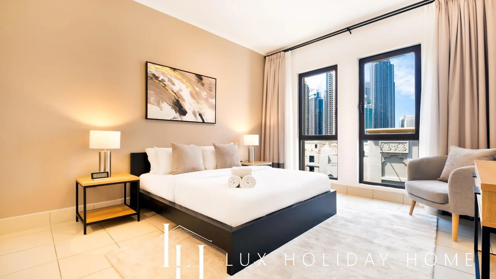 Lux The Reehan Burj Khalifa View Suite Dubai United Arab Emirates